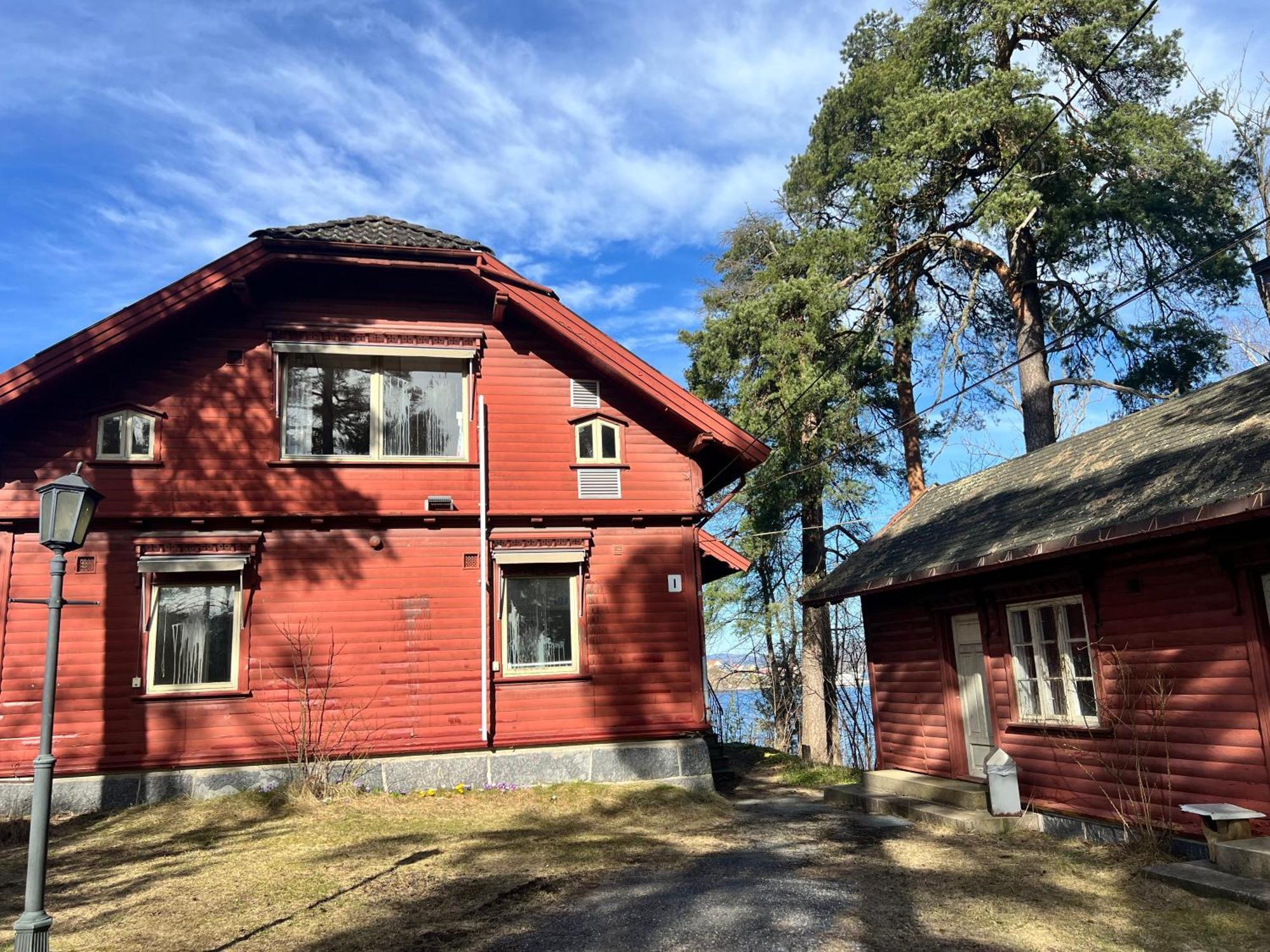 Croftholmen Bolig, Stathelle Lägenhet Exteriör bild